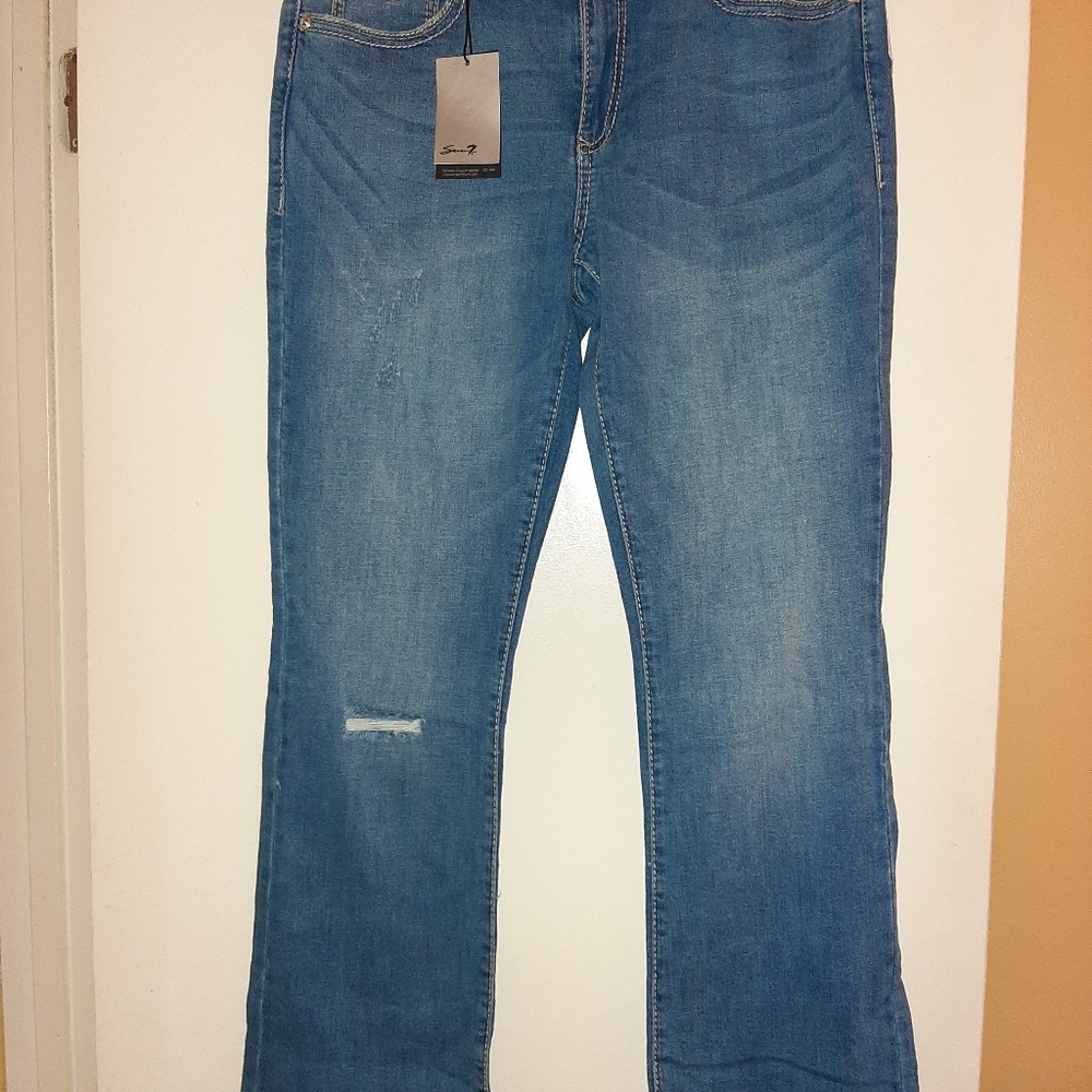NWT Seven7 Bootcut Jeans SZ 14